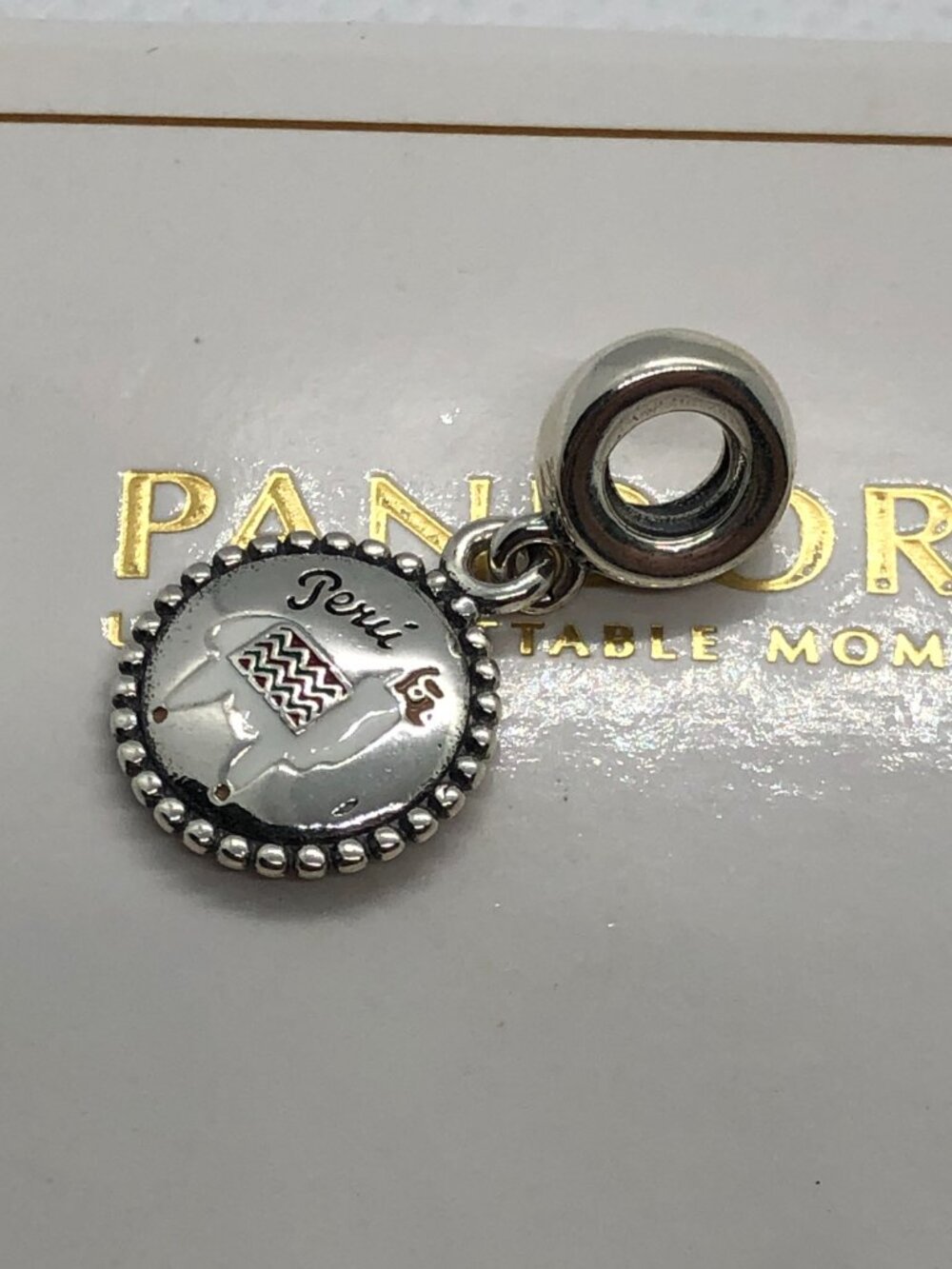 ✨🔥PANDORA PERU LIMA ALPACA LLAMA CHARM